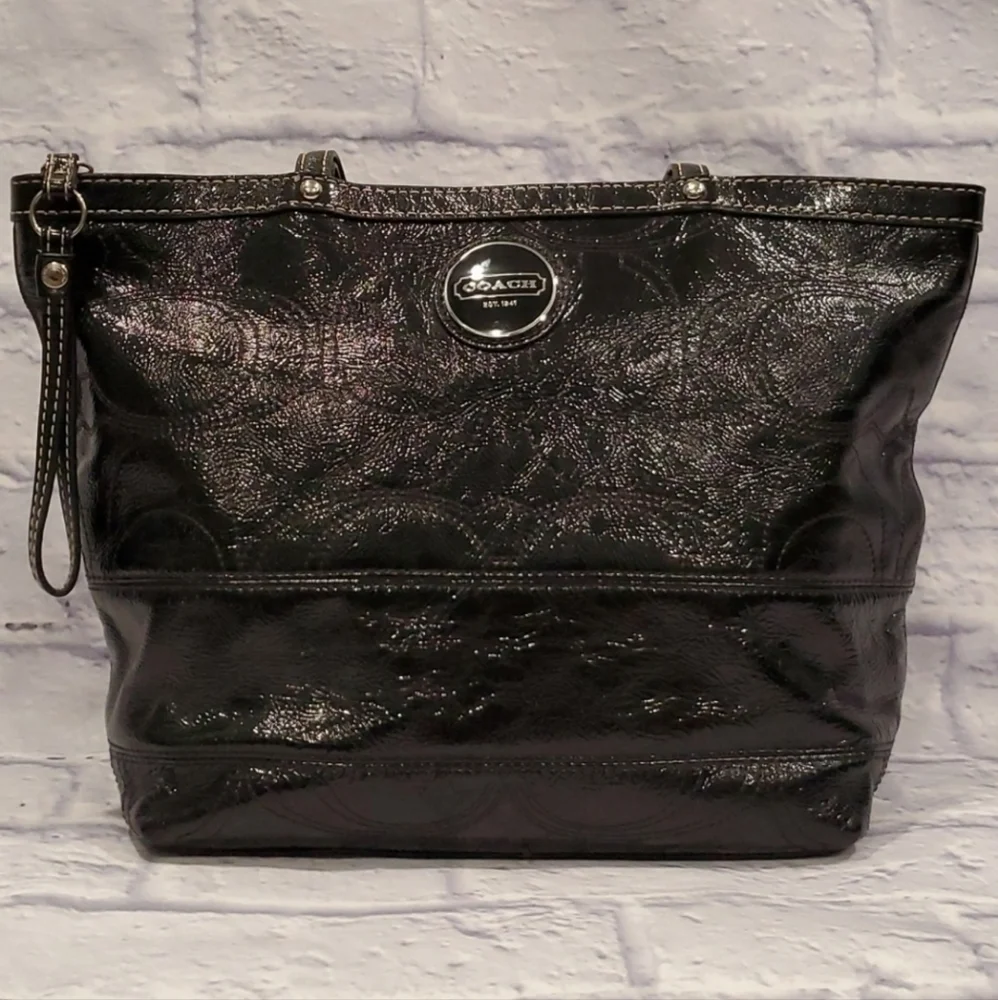 Coach Patent Leather Bag